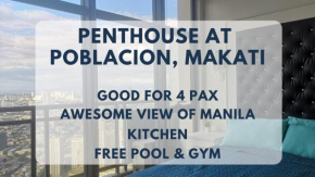 Penthouse at Poblacion - 200Mbs net - 50in TV - Awesome view